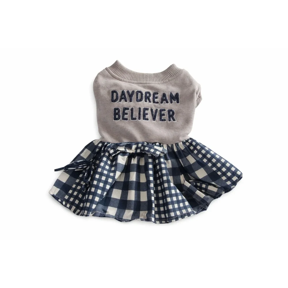 Small Dog Dress Lot 2 Skirted Outfits Pink Bow Daydream